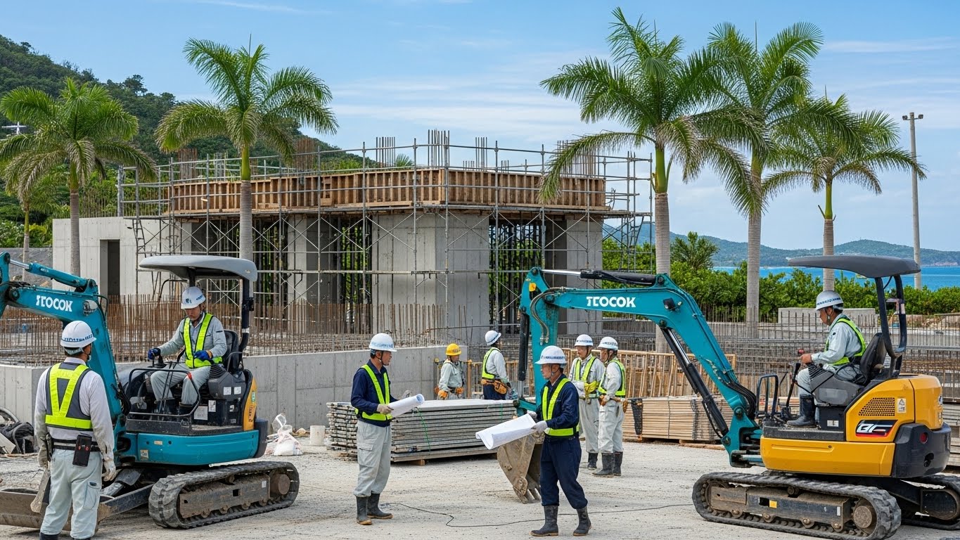 【沖縄 建設業】現場作業で稼げて安定する仕事の特徴と選び方
