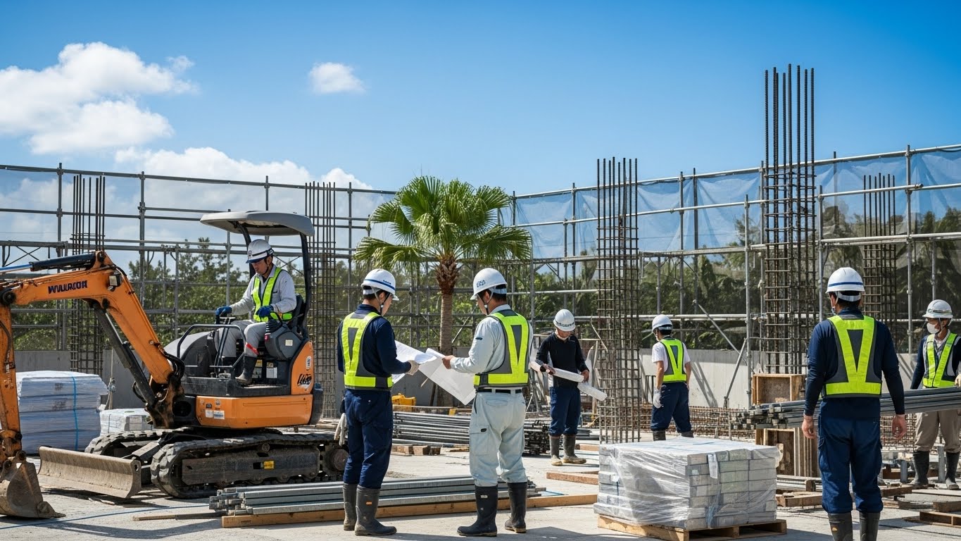 【建設業 現場作業】沖縄で人気の稼げる仕事と働きやすい環境を比較解説
