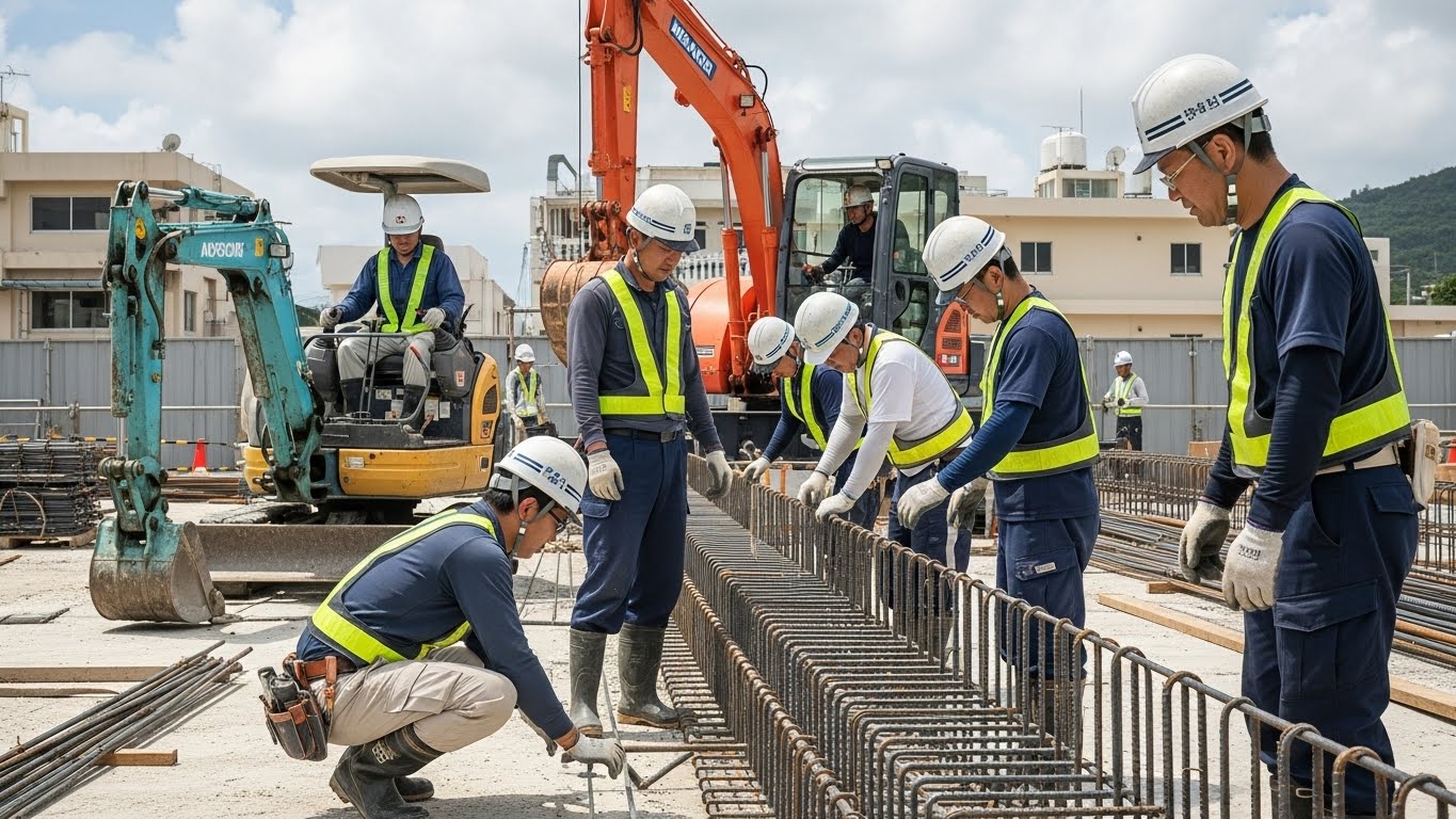 【沖縄 建設業】稼げる現場作業と働きにくい職場の見分け方