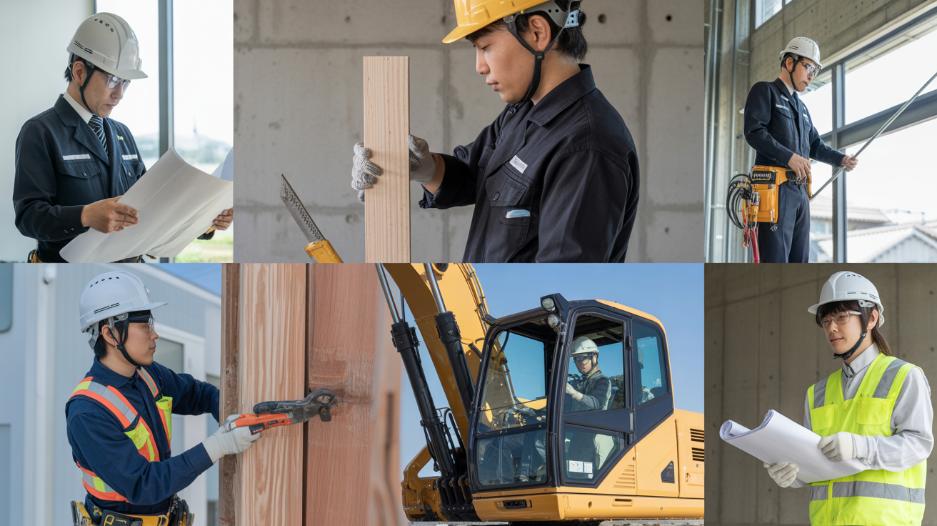 建設業の働きやすさとは?他業界と比べた特徴と魅力を整理