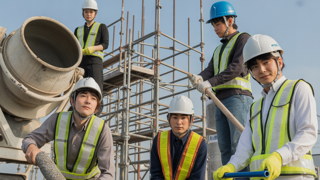人気の建設現場仕事ランキング未経験でも入りやすい職種とは