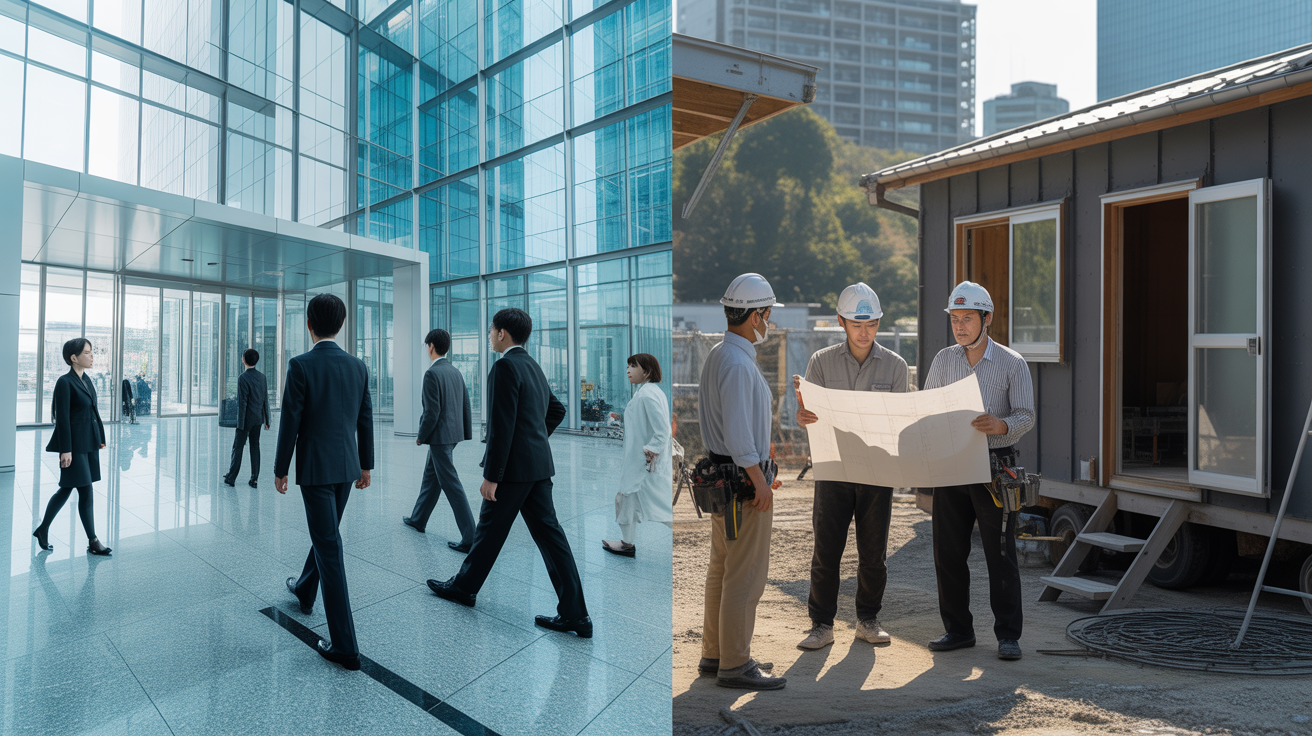 中小と大手どっちが働きやすい？建設業の職場を比較して考える