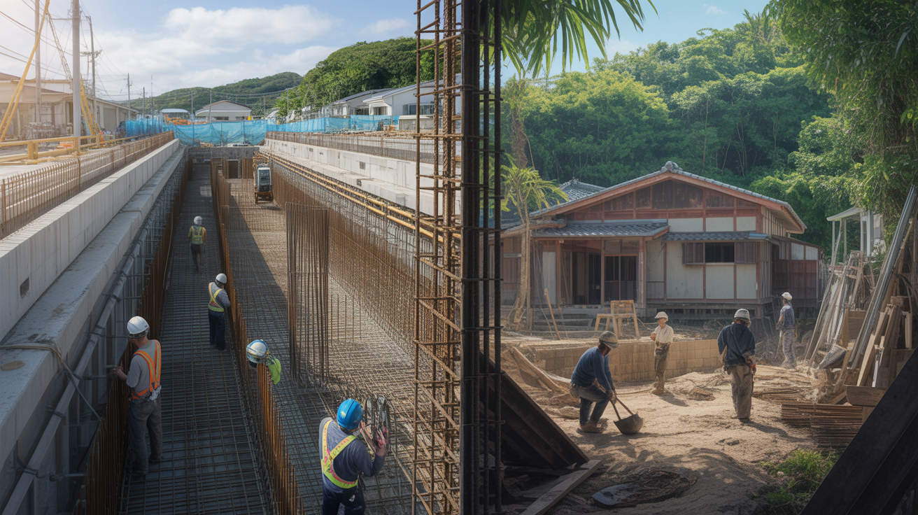 建設業の現場仕事で正社員とアルバイトを比較してわかる違い