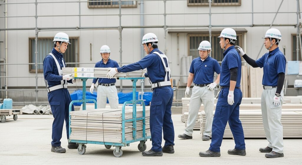 建設業の現場仕事で腰痛や疲労を防ぐために意識したい体の使い方