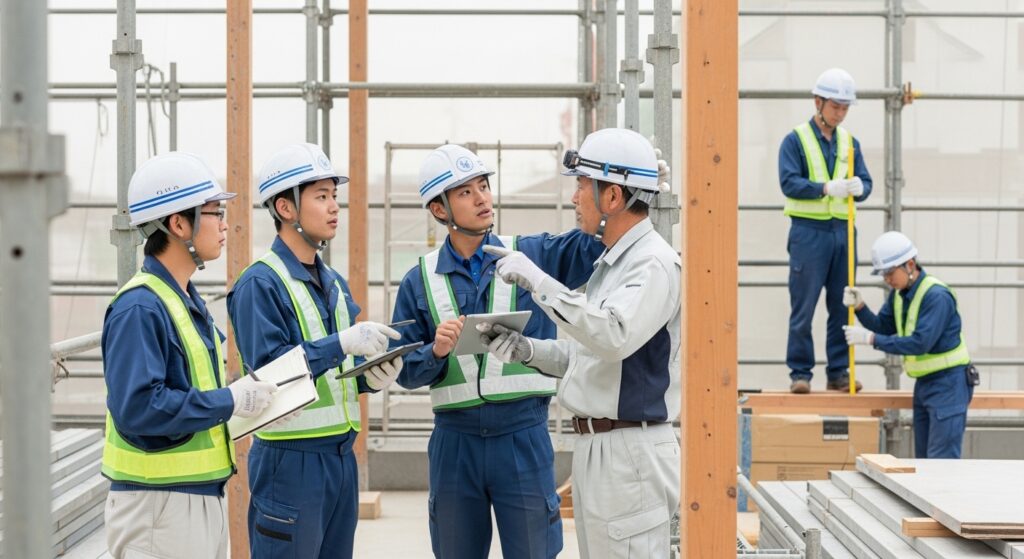 建設業の働きやすさと若手育成先輩から学べる職場の特徴とは
