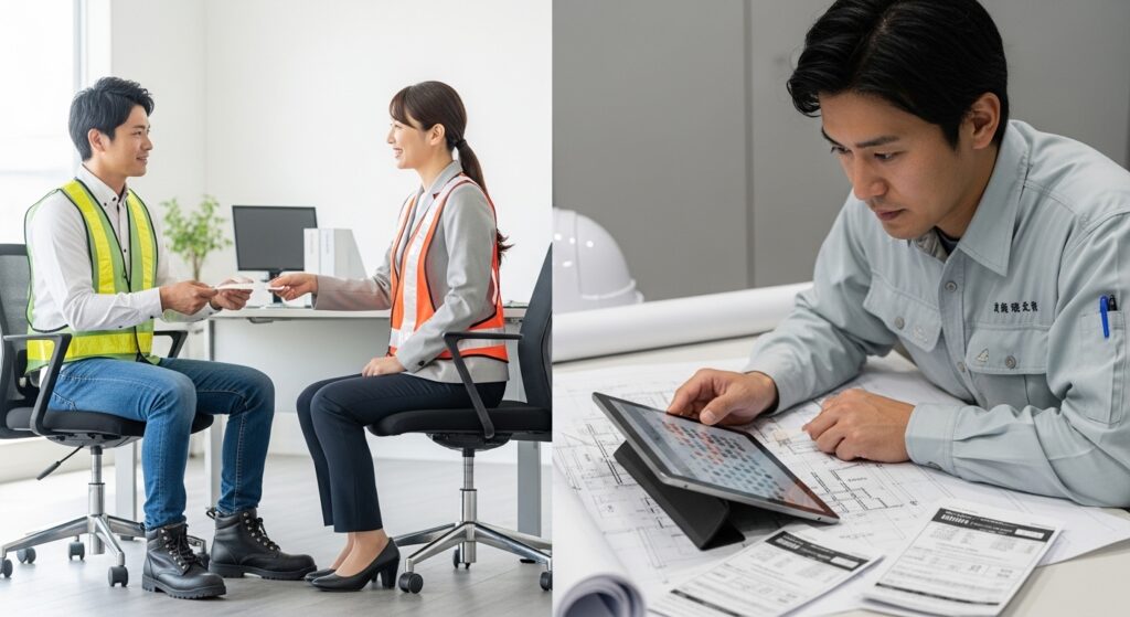 建設業の働きやすさと給与体系固定給と歩合制の違い