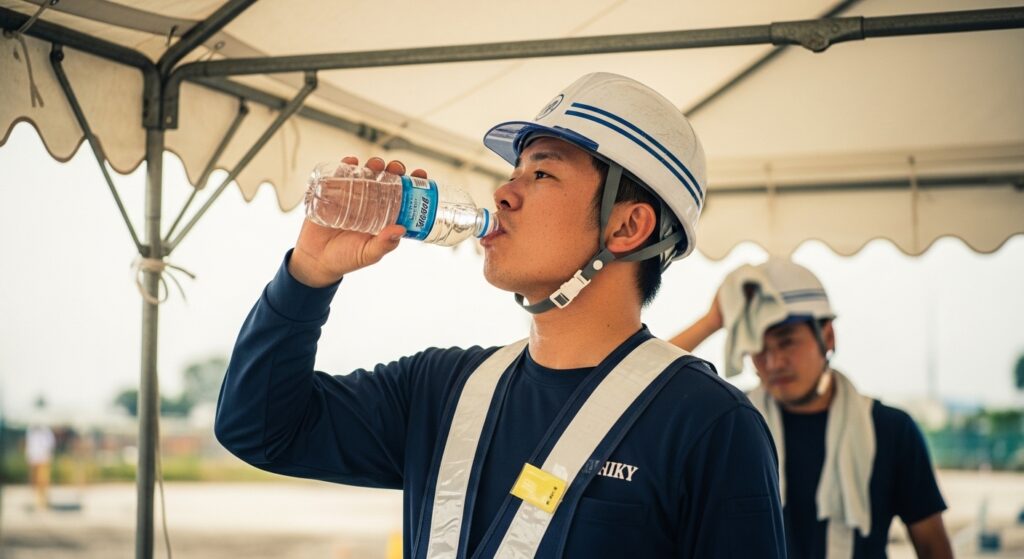 建設業の現場仕事で夏場に気をつけたい熱中症対策