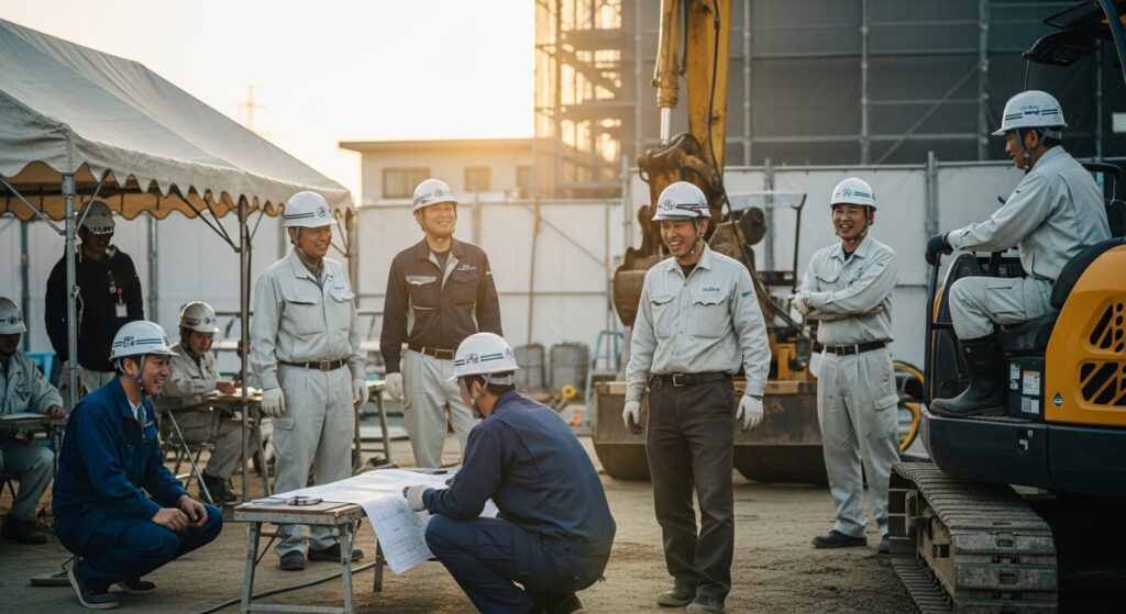 建設業の働きやすさと人材育成成長できる会社の共通点とは
