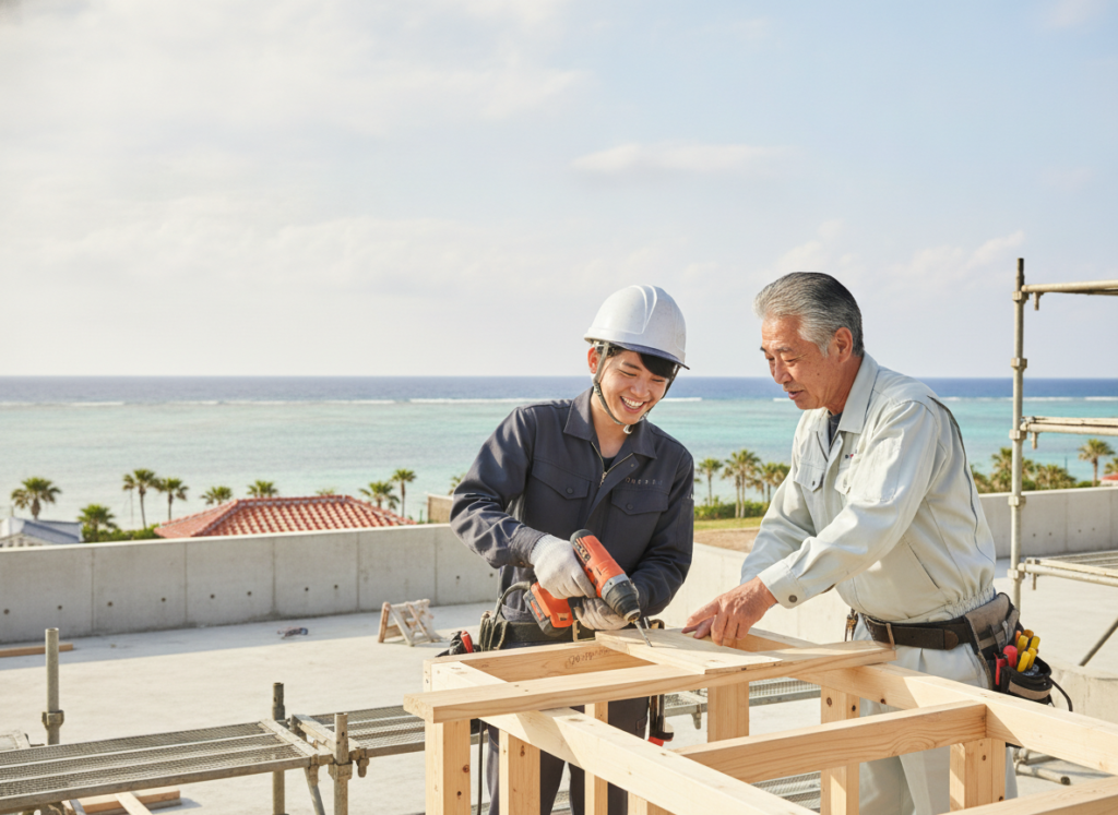 沖縄で「手に職 未経験」の人材を獲得するには？建設会社の採用戦略